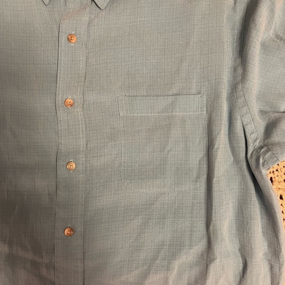 Men's Roundtree & Yorke‎ travel smart dress/casual shirt XL 75% modal SOFT ! - Picture 6 of 9